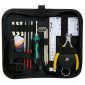 ammoon Guitar Repairing Tool Kit Includes String Organizer & String Action Ruler & Gauge Measuring Tool & Hex Wrench Set & Files for Guitar Ukulele Bass Mandolin Banjo