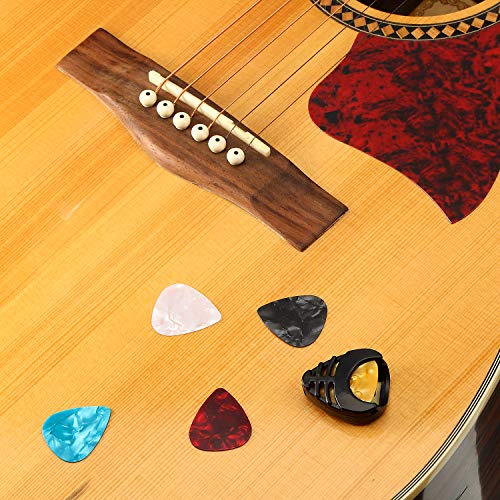 9 Pieces Guitar Accessories Kit Including 3 in 1 String Winder