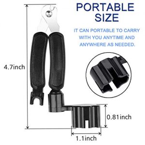 Guitar String Winder Cutter Bridge Pin Puller, Multifunctional  - Image 4