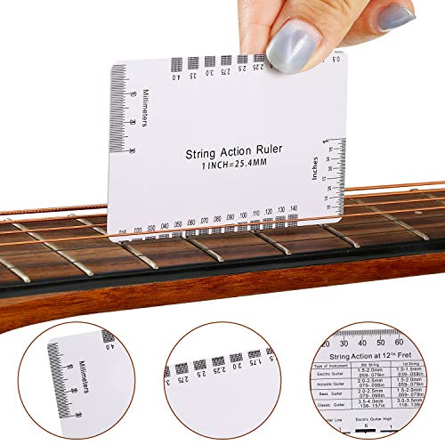 9 Pieces Guitar Accessories Kit Including 3 in 1 String Winder
