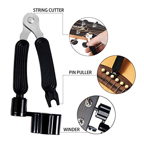 Guitar Accessories Kit 61 Pcs - Guitar Picks and Capo and Tuner