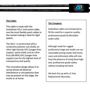 6 Units - 6 Inch - Audioblast HQ-1 - Ultra Flexible - Image 2