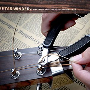 Pro Guitar String Winder Cutter 3 In 1 Bridge - Image 2