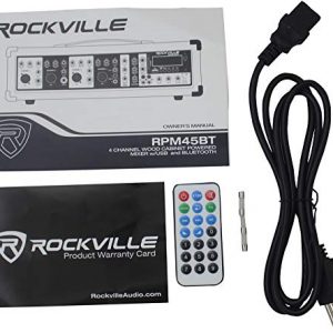 Rockville 2400w Powered, 4 Channel Mixer/Amplifier - Image 5