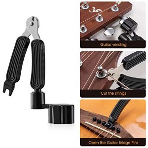 9 Pieces Guitar Accessories Kit Including Guitar Tuner - Image 6