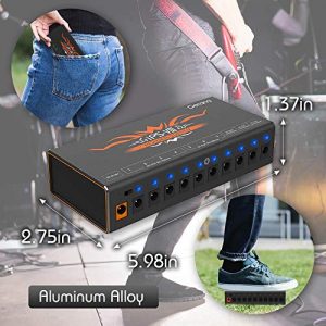 Getaria Guitar Pedal Power Supply Isolated 10 Outputs - Image 5
