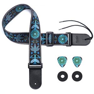 Eyeshot Guitar Strap Adjustable Soft Guitar Strap - Image 3