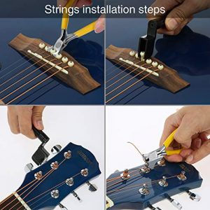 ammoon Guitar Repairing Tool Kit Includes String Organizer - Image 6