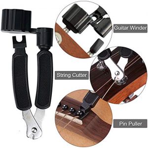 3Pack Guitar String Winder, Cutter, and Pin Puller - Essential Multifunctional Guitar Repair Tool Set for Strings, Banjos, Basses, and Mandolins - Image 2