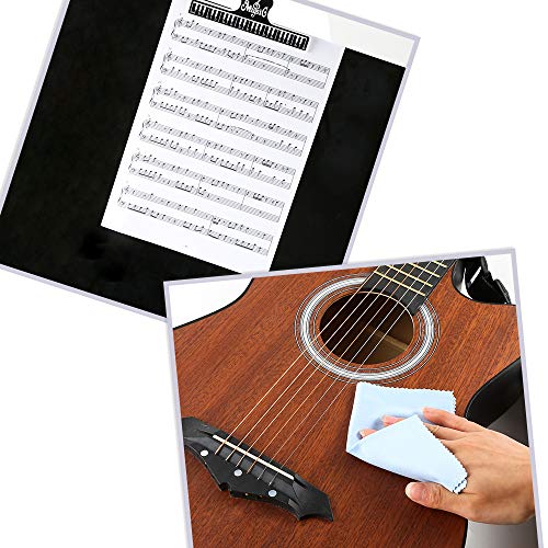 Auihiay 51 PCS Acoustic Guitar Strings Kit Include Guitar Strings