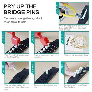 SUNYIN Acoustic Guitar Tool Kit for Beginner - Image 7