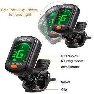 9 Pieces Guitar Accessories Kit Including Guitar Tuner - Image 7