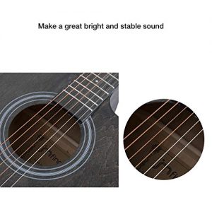 JMFinger Full Size 41 Inch Cutaway Acoustic Guitar for Beginners - Image 9