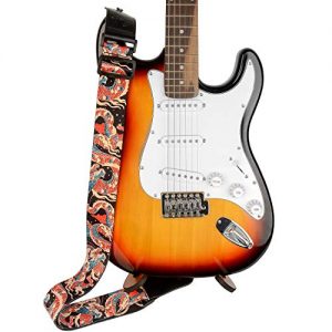 Guitar Strap, Unique"Azure Dragon" Shoulder Strap Includes - Image 2