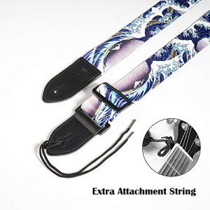 Guitar Strap,Qielizi Guitar Strap with Leather End Length - Image 5