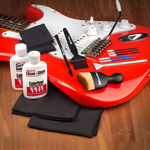 StewMac Guitar Cleaning Tool Set with ColorTone Clean