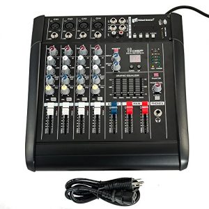 4 Channel Professional Powered Mixer: Elevate Your Sound to the Next Level