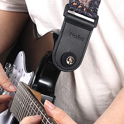 Eyeshot Guitar Strap Adjustable Soft Guitar Strap