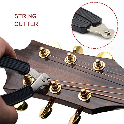 Techson Guitar String Winder 2 Pack, 3 in 1 String Winder