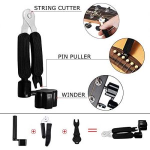 66PCS Guitar Accessories Kit, Acoustic Guitar Changing Tool - Image 7