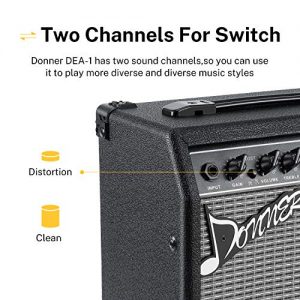 Donner Electric Guitar Amplifier, 10 Watt Classical Guitar - Image 7
