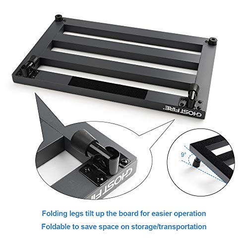 Vangoa Guitar Pedal Board Aluminum Alloy 3.3lb.