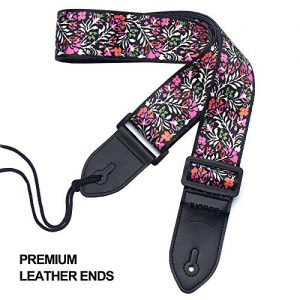 Guitar Strap, IHOBOR Adjustable Soft Guitar Strap - Image 2