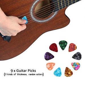 50 PCS Guitar Accessory Kit, Bosunny Acoustic Guitar Parts - Image 2