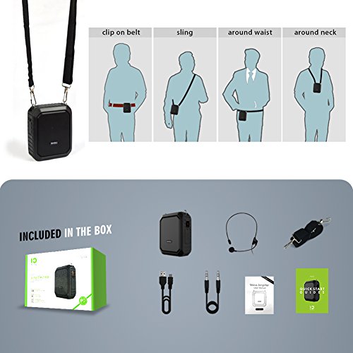 SHIDU Bluetooth Voice Amplifier, Personal Voice Amplifier