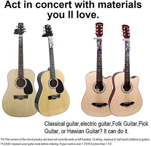 Guitar Beginner One-Key Chord Assisted Learning Tools