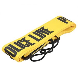 GOKKO AUDIO Guitar Strap POLICE LINE Nylon Leather - Image 3