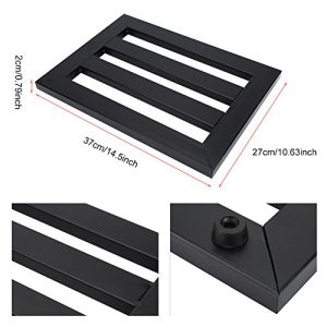 Effects Pedals Board Set, Alloy Small Guitar Pedalboard Pedal Board - Image 5