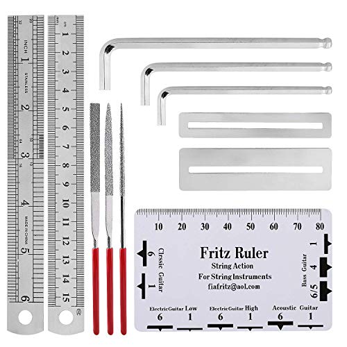 Medeer 26PCS Guitar Repair Tool Kit Wire Plier,String Organizer