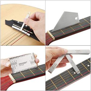 Precision Guitar Setup Tools Kit - Achieve Optimal Sound with 17-Piece Luthier Set - Image 2