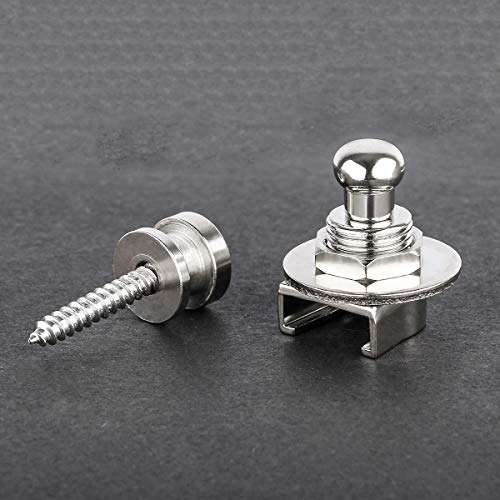 Guitar Strap Lock, Dreokee Security Straplocks Buttons Strap