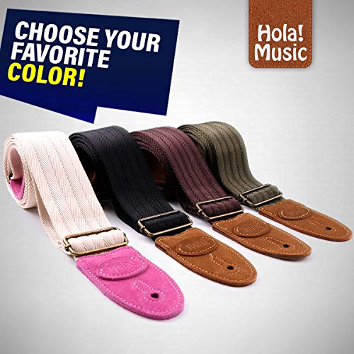 Guitar Strap for Acoustic, Electric and Bass Guitars