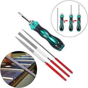 50 Pcs Guitar Tool Repair Setup Kit, Maintenance String Winder Accessories - Image 8