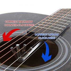 JMFinger Full Size 41 Inch Cutaway Acoustic Guitar for Beginners - Image 8