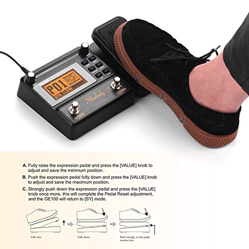 Pedal,Guitar Multi-effects Processor,Muslady Electric Guitar