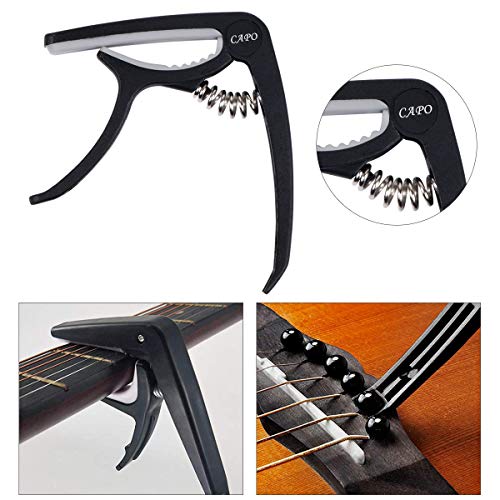 Guitar Accessories Kit 61 Pcs - Guitar Picks and Capo and Tuner