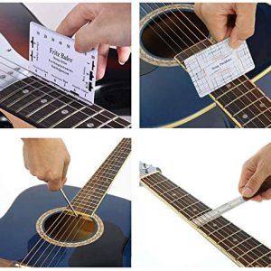 TIMESETL 26 Pcs Guitar Repair and Setup Tool Kit - Image 7