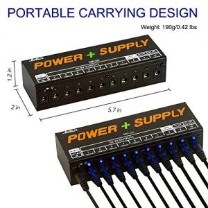 MIMIDI Guitar Pedal Supply - 10 Isolated Outputs for 9V/12V/18V Pedals | Quiet, Safe Power - Image 7