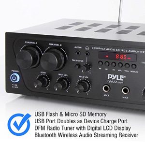 Pyle Wireless Karaoke Bluetooth Stereo Receiver - Image 5
