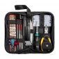 YZNlife Guitar Repair tool Kit -Guitar Maintenance Cleaning Tool Kit Includes String Organizer & String Action Ruler & Gauge Measuring Tool & Hex Wrench Set & Files for Guitar Ukulele Bass Mandolin Ba