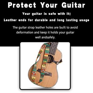 8 Pack Guitar Strap, Includes 2 Guitar Straps and 6 Guitar Pick - Image 2
