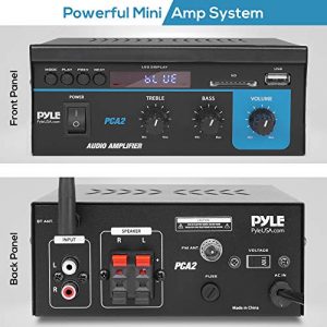 Home Audio Power Amplifier System, Mini Dual Channel - Image 4