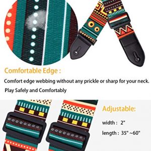 Guitar Strap, Acoustic Guitar Strap,LAVILI Electric Guitar Strap - Image 3