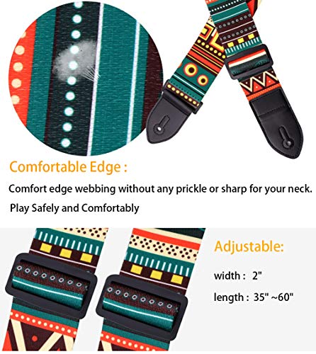 Guitar Strap, Acoustic Guitar Strap,LAVILI Electric Guitar Strap
