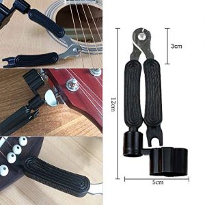 50 PCS Guitar Accessory Kit, Bosunny Acoustic Guitar Parts - Image 3