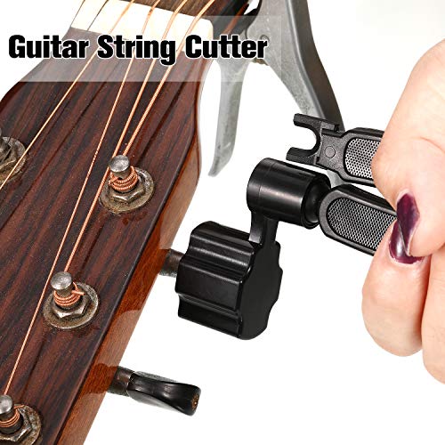4 Pieces Multifunctional Guitar String, Winder String Cutter